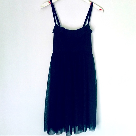 Black Tulle Dress - Picture 1 of 6